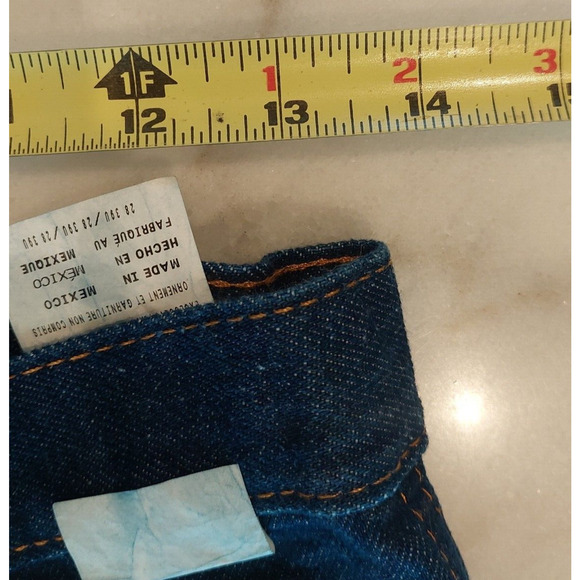 Dickies 5 Pocket Straight Leg Blue Work Jeans Men's Size 28x39 NWT - Picture 9 of 9